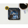 Castle Window Coffee Coaster Set