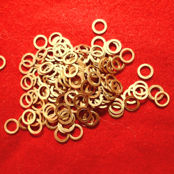 5mm Brass Solid Rings